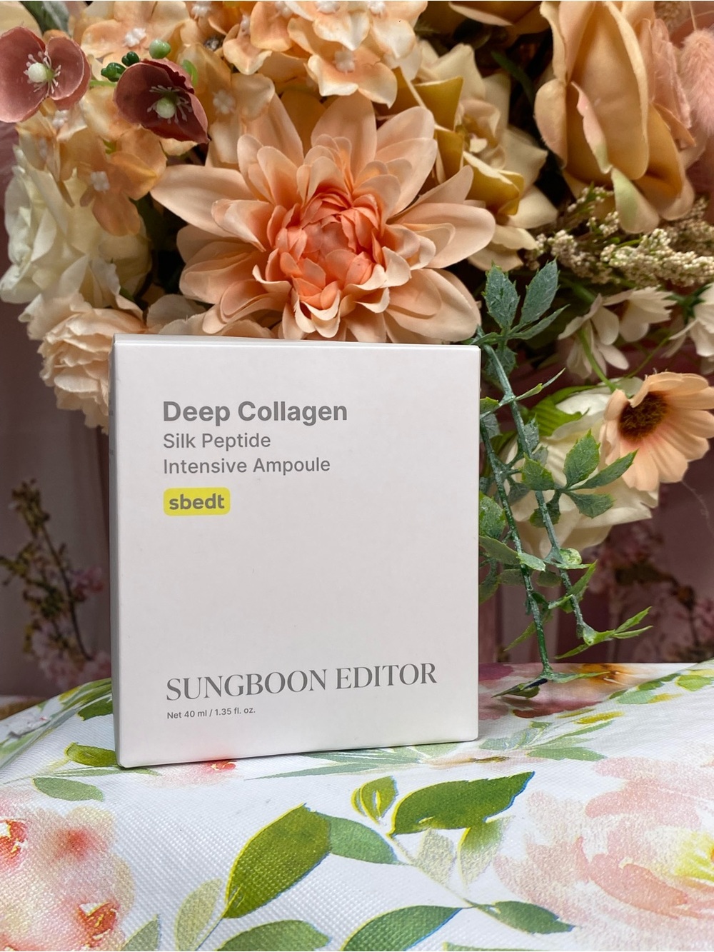 Deep Collagen Silk Peptide Intensive Ampoule — Cream